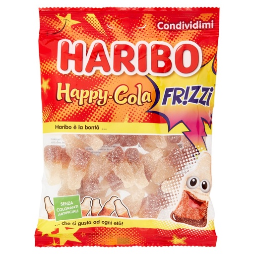 [000011754] Haribo Caramelle Happy Cola Frizzy Gr.175