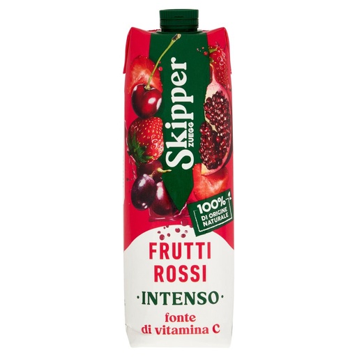 [000011807] Zuegg Skipper Succo Frutti Rossi Intenso Lt.1