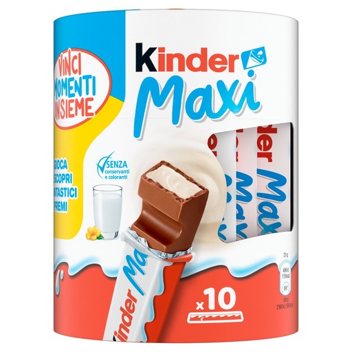 [000011809] Kinder Maxi Pz.10 Gr.210