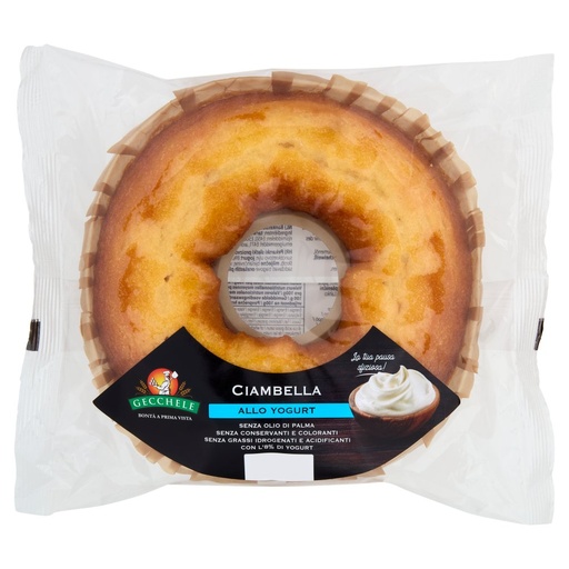 [000012332] Gecchele Ciambella allo Yogurt Gr.400