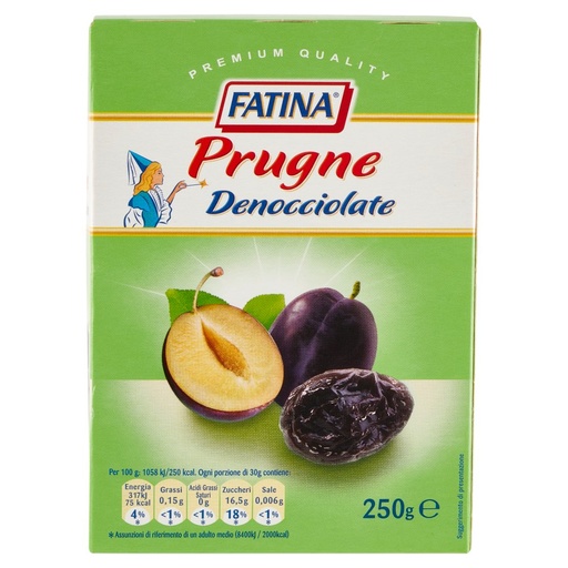 [000012344] Fatina Prugne Denocciolate Gr.250