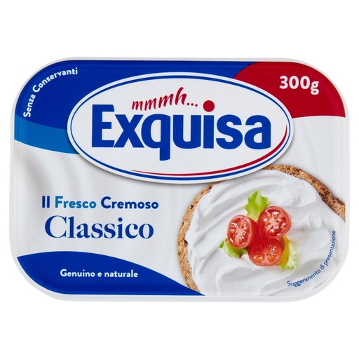 [000012590] Exquisa Formaggio Fresco Cremoso Classico Gr.300