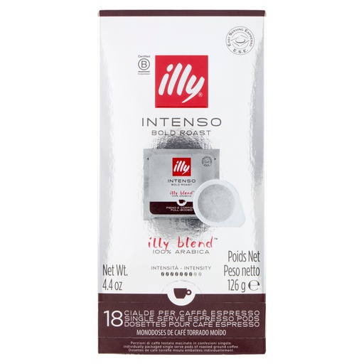 [000012791] ILLY CAFFE'CIALDE X18 100% ARABICA INTEN