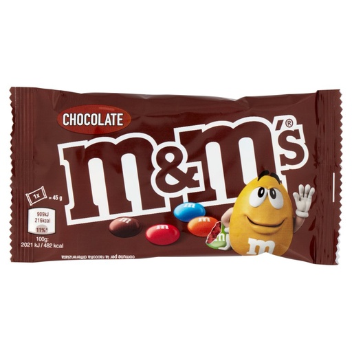 [000013378] M&M's Chocolate Confetti al Cioccolato Gr.45