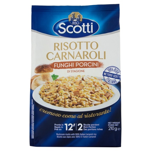 [000013591] SCOTTI RISOTTO PORCINI GR.210
