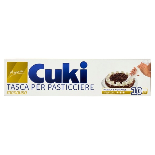 [000013872] Cuki Tasca per Pasticcere Pz.10 con 3 Beccucci