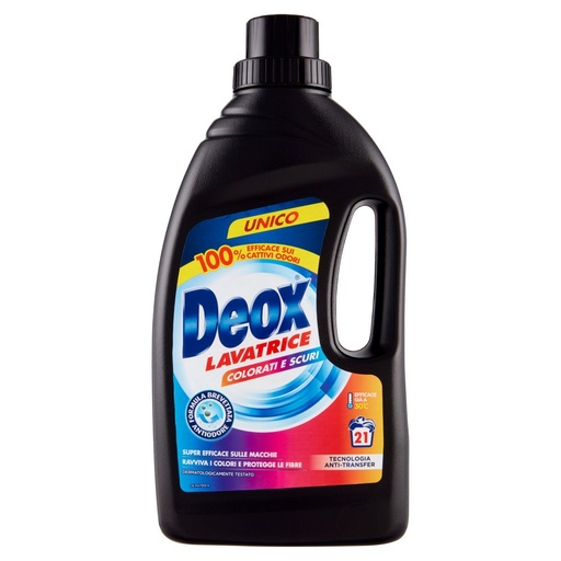 [000014078] DEOX LAVATRICE LIQUIDO 21 MISURINI CAPI