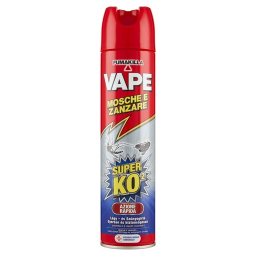 [000014465] Vape K02 Insetticida per Mosche e Zanzare Normale Ml.400