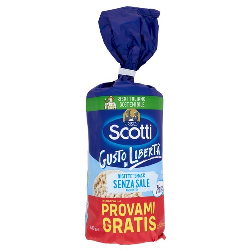 [000014703] Scotti Gallette Iposodiche "le Risette" Bio Gr.130