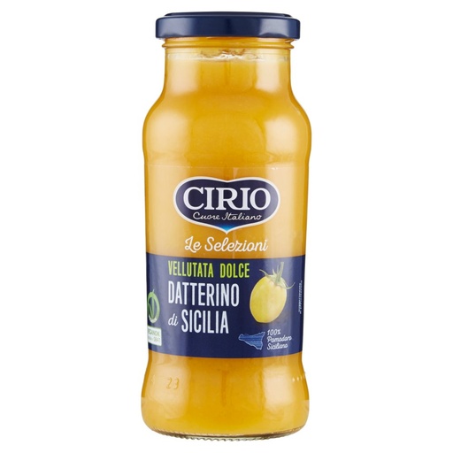 [000015533] Cirio Le Selezioni Vellutata Dolce Datterino Giallo di Sicilia Gr.350