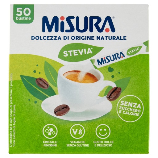 [000016748] Misura Stevia* 50 Bustine X Gr.1.5