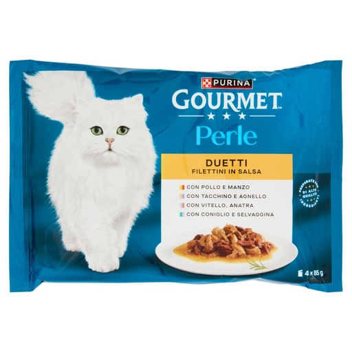 [000017441] GOURMET PERLE GR.85X3+1 DUETTI CARNI DEL