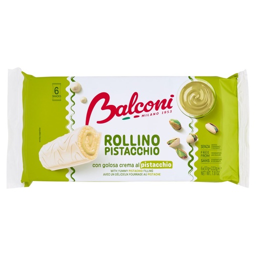 [000018402] Balconi Rollino al Pistacchio Gr.222 Pz.6