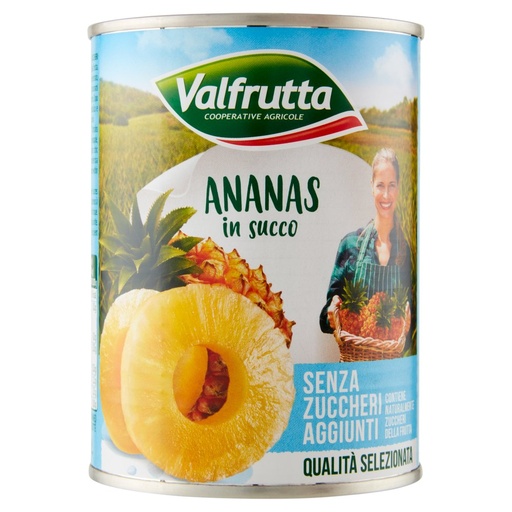 [000018436] Valfrutta Ananas in Succo Gr.565