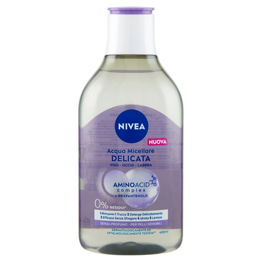 [000018589] Nivea Acqua Micellare per Pelli Sensibili Ml.400