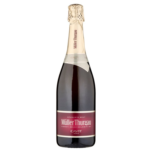 [000021230] Cavit Trento Spumante Müller Thurgau Brut Dolomiti Igt Cl.75 Vol.11,5°