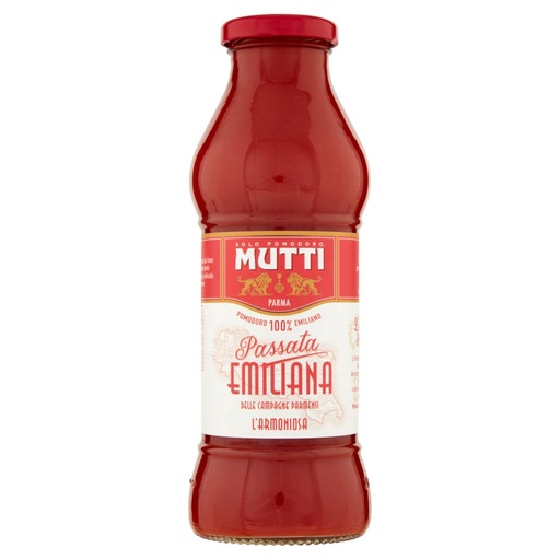 [000021813] Mutti Passata Emiliana Delle Campagne Parmensi L'Armoniosa Gr.400