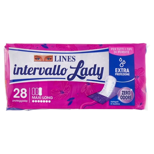 [000022910] LINES INTERVALLO LADY MAXI LONG X28| Imb