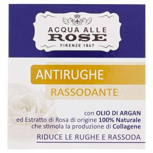 [000022935] Acqua alle Rose Crema Viso Antirughe Ml.50