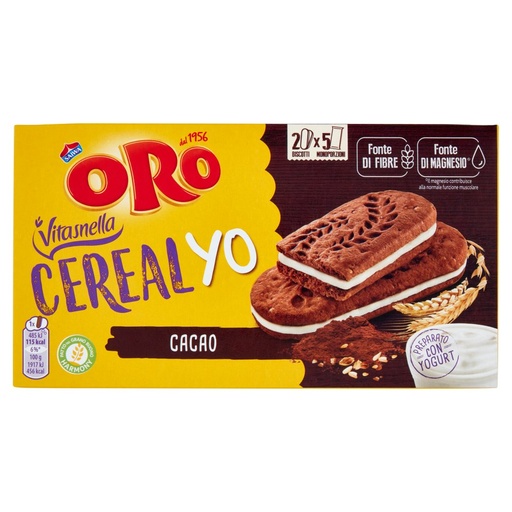 [000023133] Oro Saiwa Vitasnella Cereal Yo Cacao Gr.253