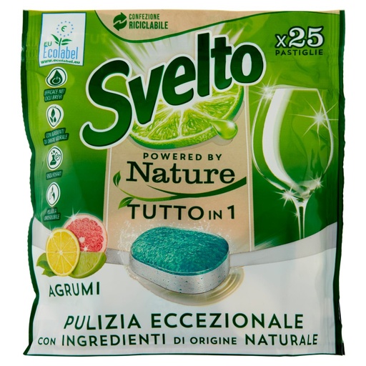 [000023230] Svelto Tabs LavastoviglieTutto in 1 agli Agrumi Pz.25
