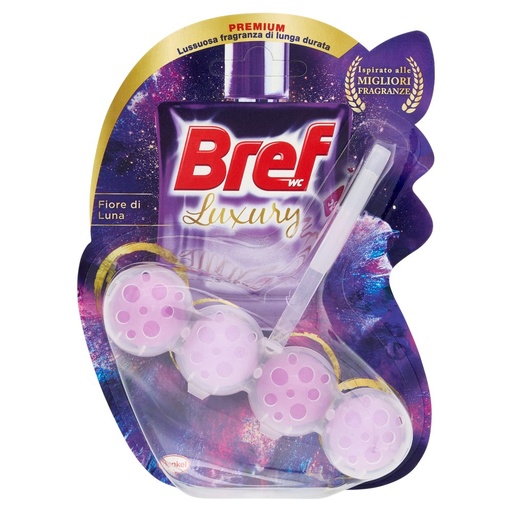 [000023891] Bref Tavoletta Detergente per Wc Profumo Pesca/Mela