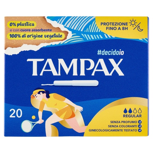[000025747] Tampax Assorbenti Interni Regolare Pz.20