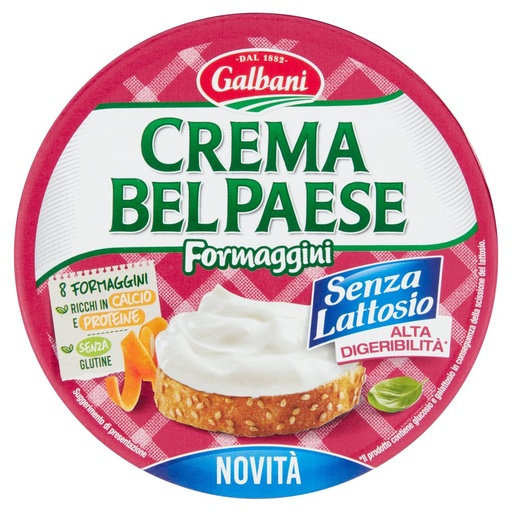 [000036103] Galbani Crema Bel Paese Formaggini Senza Lattosio Pz.8