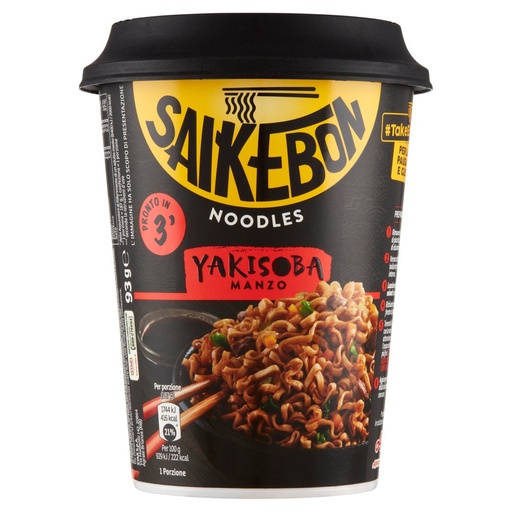 [000036231] Star Saikebon Yakisoba Manzo Noodles Gr.93