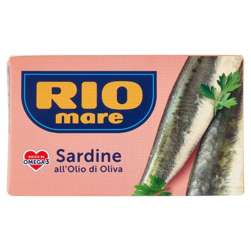 [000036388] Rio Mare Sardine all'Olio di Oliva Gr.120