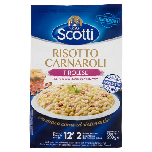 [000036455] Riso Scotti i Regionali Risotto alla Tirolese Gr.200