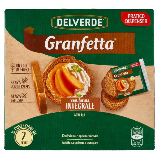 [000036896] Buitoni Granfetta Integrale Pz.16+16 Gr.240
