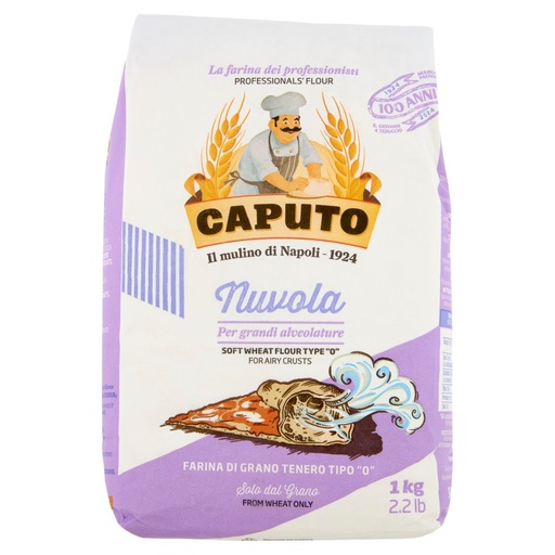 [000036913] Caputo Farina Nuvola Tipo 0 Kg.1