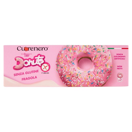 [000036959] Cuorenero Donuts alla Fragola Pz.3 Gr.111