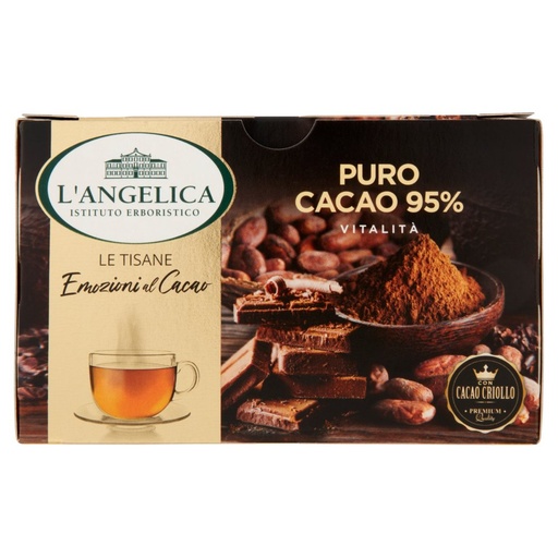 [000037159] L’Angelica Tisana Cacao 95% 15 Filtri
