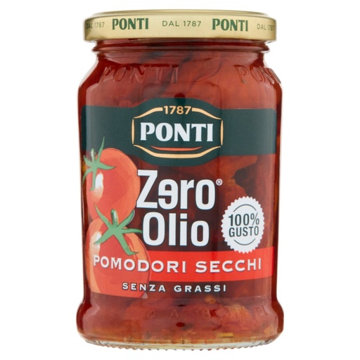 [000037306] Ponti Zero Olio Pomodori Secchi Gr.300