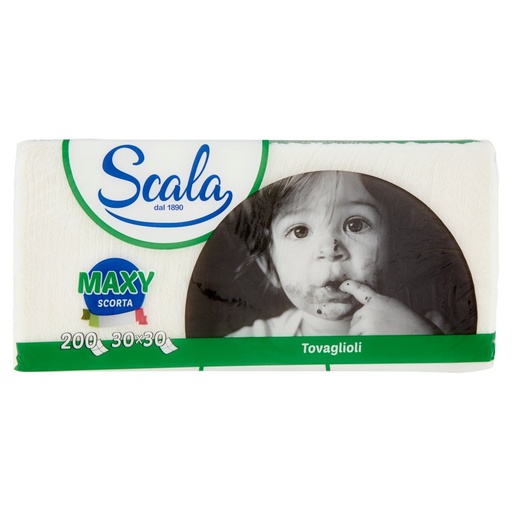 [000037337] Scala Tovaglioli Maxi Scorta 30 X 30 Pz.200