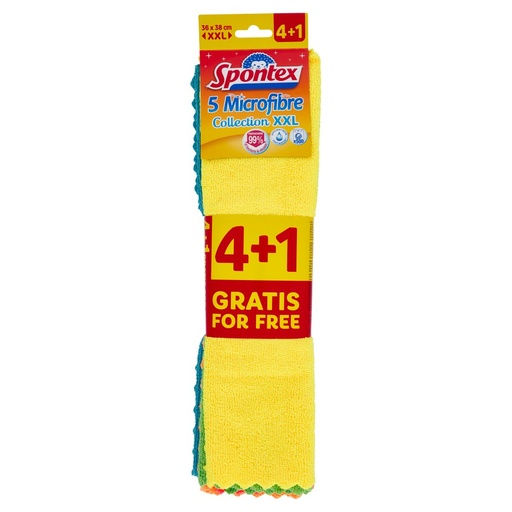 [000037354] Spontex Panno Microfibra Xxl Pz.4+1