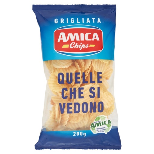 [000037505] Amica Chips Quelle che si Vedono Grigliata Gr.200