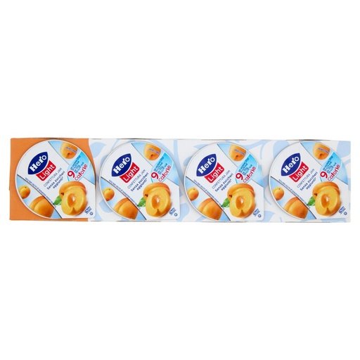 [000037531] Hero Light Poker Confettura di Albicocche Gr.20 Pz.4