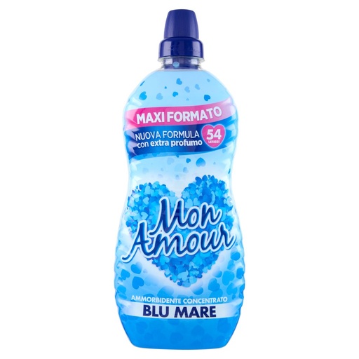 [000037579] Mon Amour ammorbidente Concentrato Blu Mare Lt.1,35 54 Lavaggi