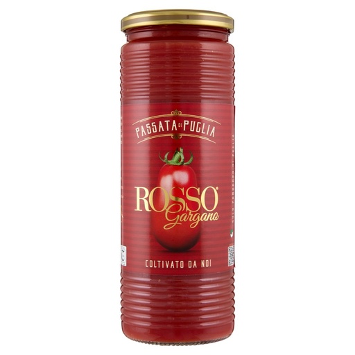 [000037601] Rosso Gargano Passata di Pomodoro di Puglia Gr.690