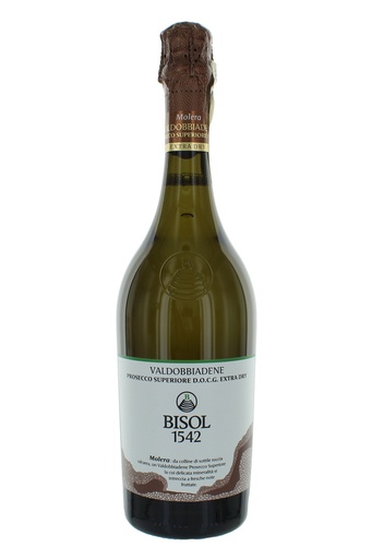 [000037859] Bisol Molera Prosecco Extra Dry Valdobbiadene Superiore DOCG