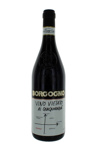 [000037872] Giacomo Borgogno Le Teorie Vino Vietato ai Quaquaraqua' Barolo DOCG