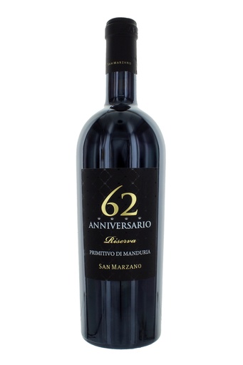 [000038045] San Marzano Anniversario 62 Primitivo di Manduria Riserva DOC