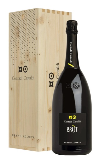 [000038124] Contadi Castaldi Brut Franciacorta DOCG Magnum Cassetta di Legno
