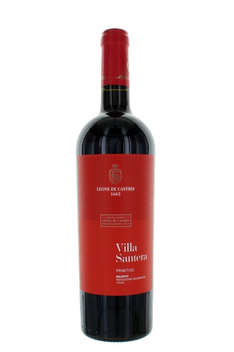[000038286] Leone De Castris Villa Santera Primitivo Rosso Salento IGT