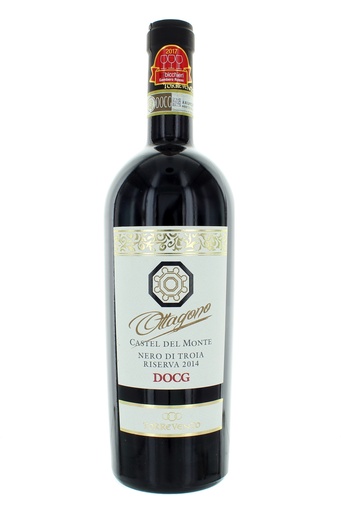 [000038584] Torrevento Ottagono Nero di Troia Riserva Castel del Monte Rosso DOCG