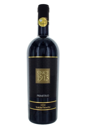 [000038599] Torrevento Since 1913 Primitivo Rosso Puglia IGT