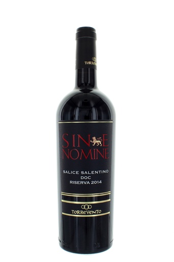 [000038603] Torrevento Sine Nomine Riserva Salice Salentino Rosso DOC